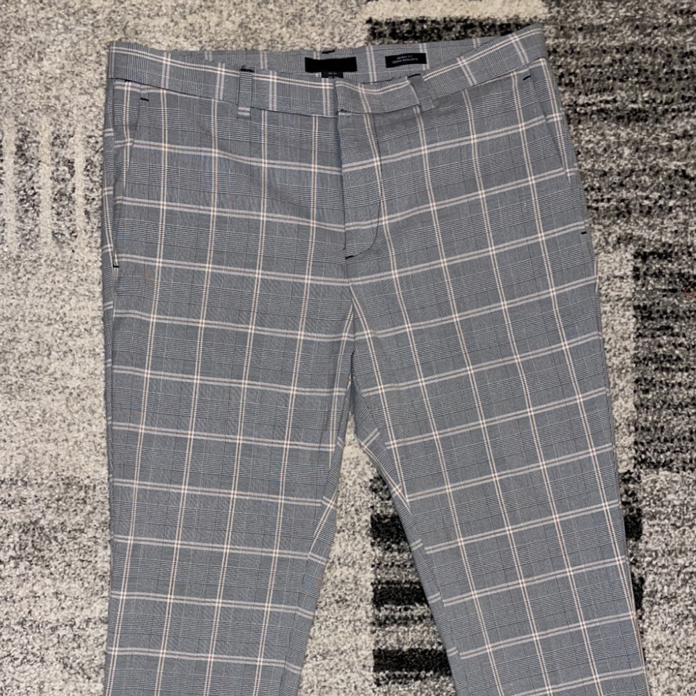 H&M Men’s Plaid Colorful Dress Pant Trousers - 31